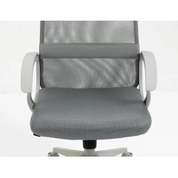 FOTEL OBROTOWY Q-026 SZARY