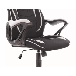 FOTEL OBROTOWY ZENVO CZARNY/SZARY FOTEL OBROTOWY ZENVO CZARNY/SZARY