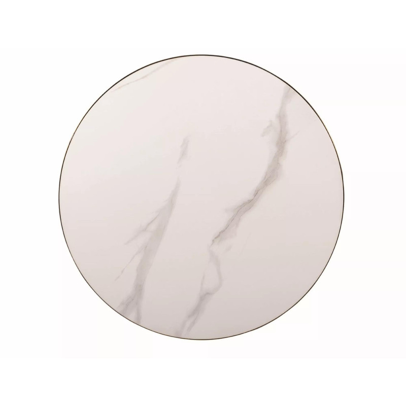 ŁAWA VIRGO BIAŁY/CZARNY+ZŁOTY FI 50