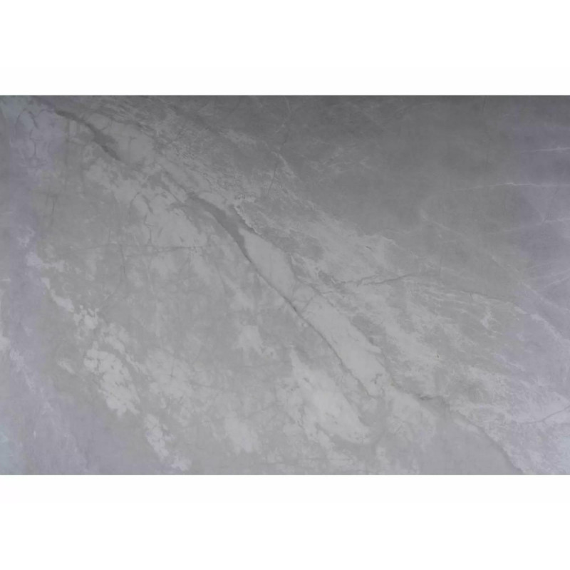 Stół Ivy szary efekt marmuru/czarny stelaż 140X80