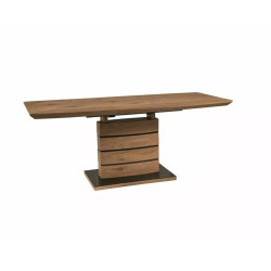 Nowoczesny rozkładany stół Leonardo dąb 140(180)x80