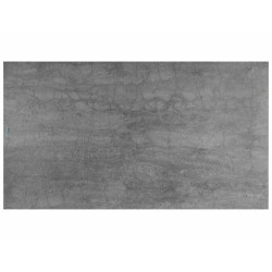 Rozkładany stół Salvadore Ceramic szary marmur/czarny mat (160-240)x90