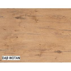 Rozkładany stół Exel dąb artisan/srebrny 140(180)X85