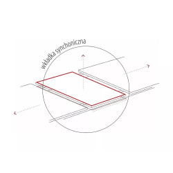 STÓŁ BONUCCI CERAMIC CZARNY NERO GRECO/ORZECH (200-250)X98