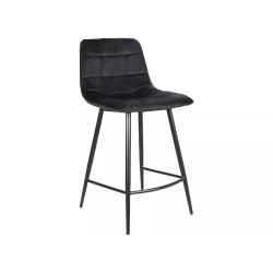 Hoker Mila H-2 Velvet czarny stelaż/czarny Bluvel 19