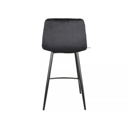 Hoker Mila H-2 Velvet czarny stelaż/czarny Bluvel 19