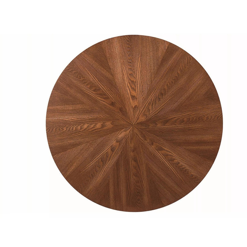 STÓŁ AMADEO ORZECH/CZARNY MAT FI 100