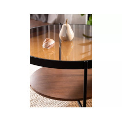 ŁAWA PRIMA B BURSZTYNOWY/ORZECH FI 74X43