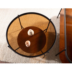 ŁAWA PRIMA B BURSZTYNOWY/ORZECH FI 74X43