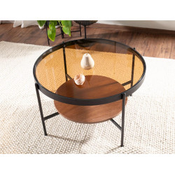 ŁAWA PRIMA B BURSZTYNOWY/ORZECH FI 74X43