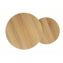 ŁAWA HOLA DĄB/CZARNY (ZESTAW)