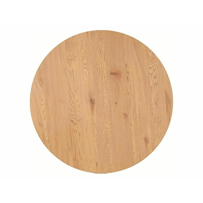 Stół Tetis dąb/czarny mat stelaż FI100