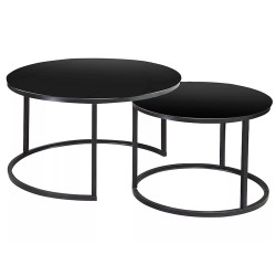 ŁAWA ATLANTA D CZARNY / CZARNY MAT ZESTAW