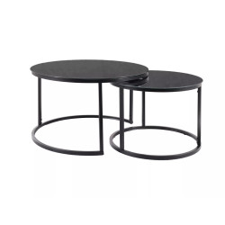 ŁAWA ATLANTA D CZARNY / CZARNY MAT ZESTAW