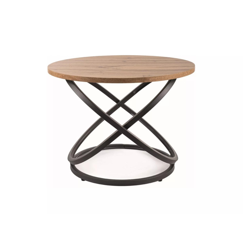 ŁAWA EOS D DĄB ARTISAN/CZARNY FI60