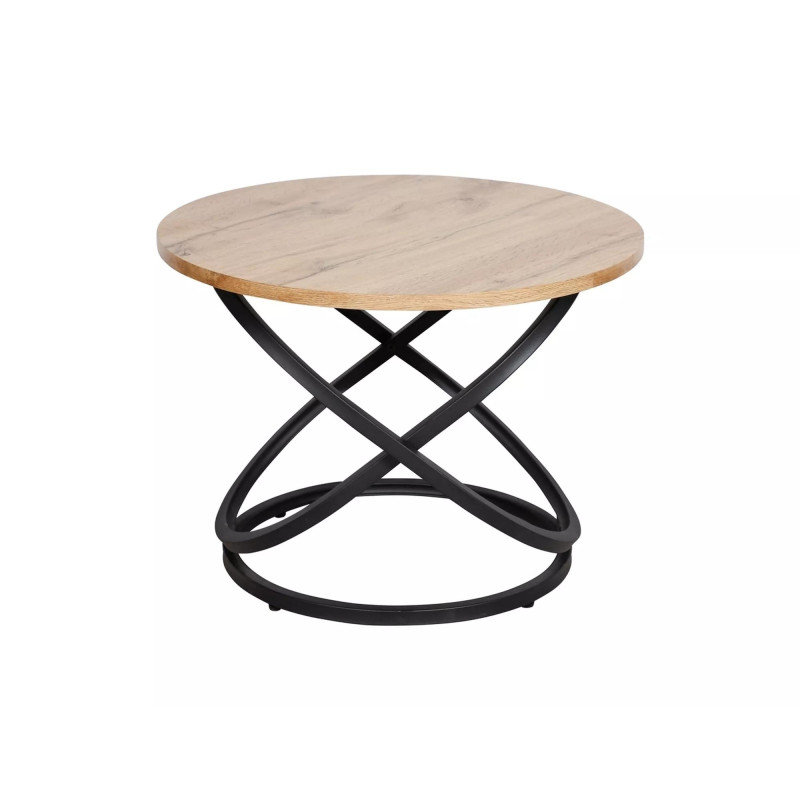 ŁAWA EOS D DĄB ARTISAN/CZARNY FI60