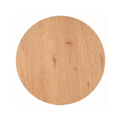 Stół okrągły nierozkładany 120 Amethyst dąb/czarny mat Stół okrągły nierozkładany 120 Amethyst dąb/czarny mat