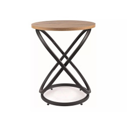 ŁAWA EOS E DĄB ARTISAN/CZARNY FI45