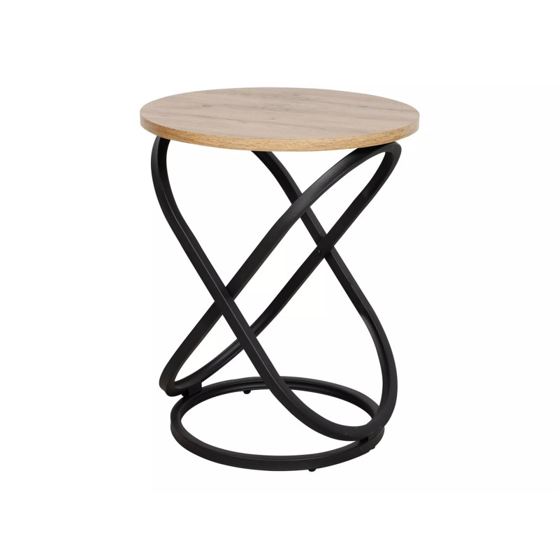 ŁAWA EOS E DĄB ARTISAN/CZARNY FI45