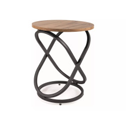 ŁAWA EOS E DĄB ARTISAN/CZARNY FI45