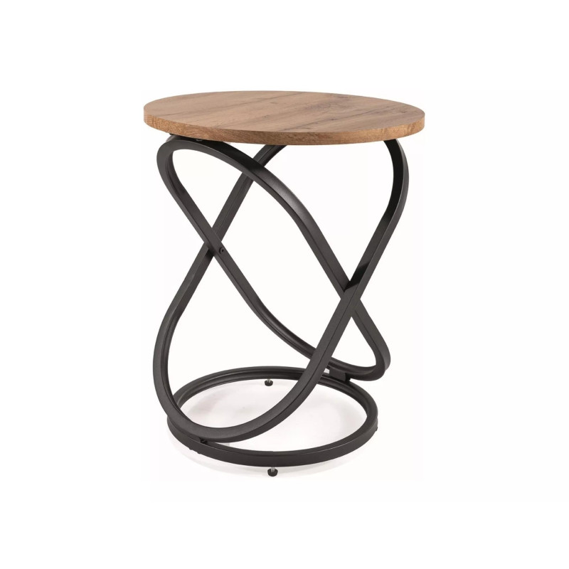 ŁAWA EOS E DĄB ARTISAN/CZARNY FI45