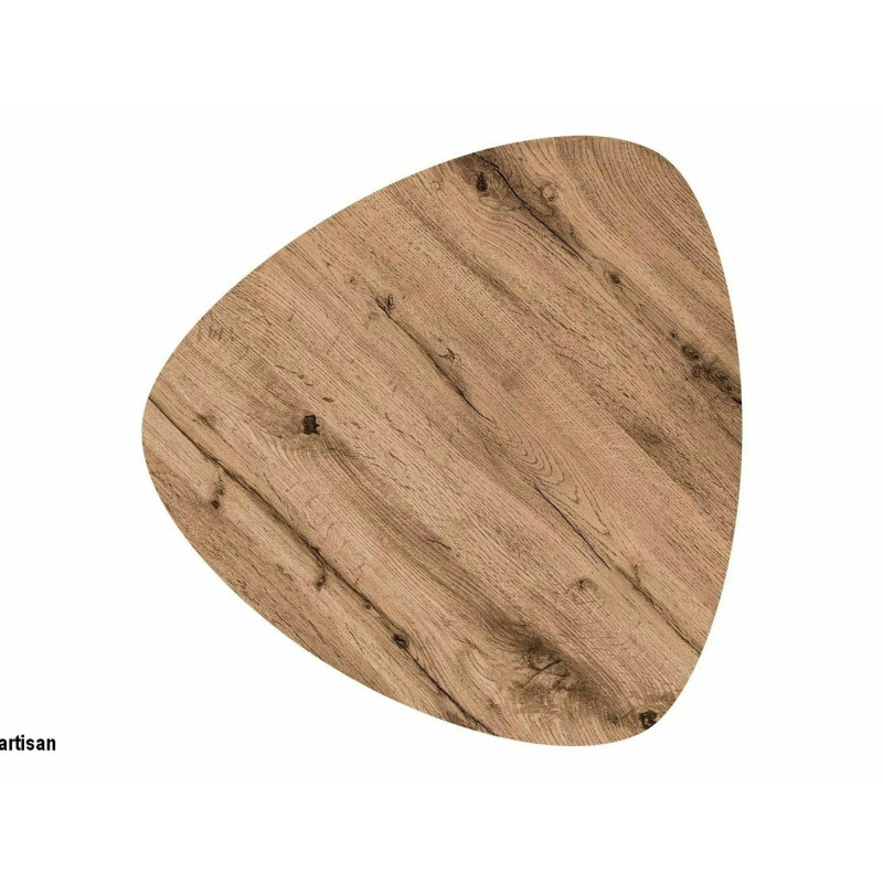 ŁAWA TWIN DĄB ARTISAN/CZARNY (ZESTAW)