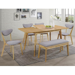 Stół rozkładany Brando dąb 120(160)x80