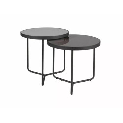 ŁAWA PENELOPE SZARY+JASNY SZARY/CZARNY (ZESTAW)