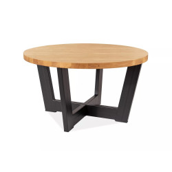 ŁAWA CONO B LAMINAT DĄB/CZARNY FI 80