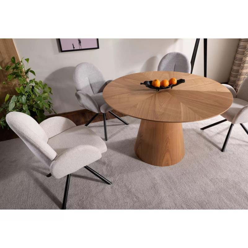 Okrągły stół Angel dąb fi 120