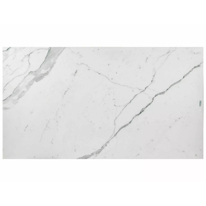 Stół ceramiczny Westin III Ceramic biały marmur/czarny mat (180-260)x90