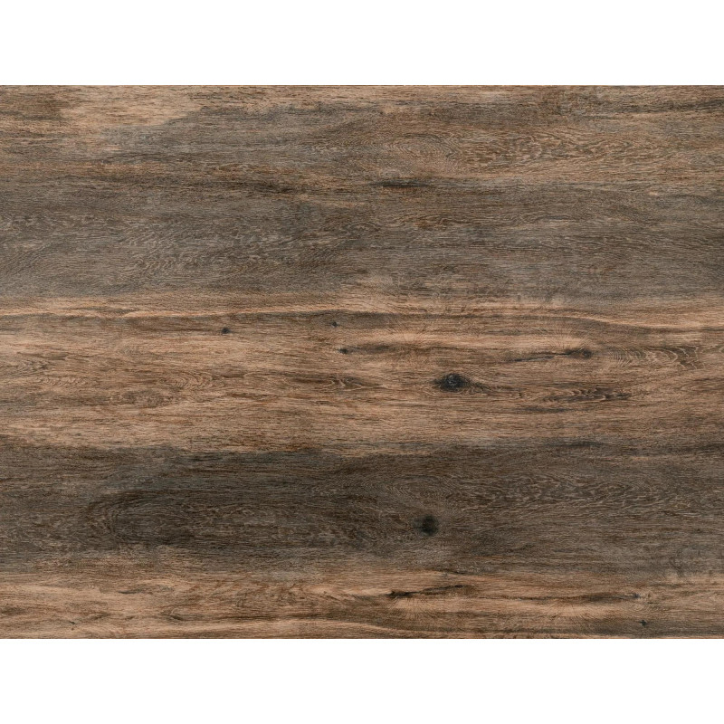 Stół ceramiczny Westin Ceramic brąz efekt drewna/czarny mat(160-240)x90