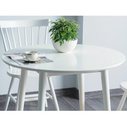 Okrągły stół Larson biały FI90