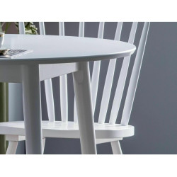 Okrągły stół Larson biały FI90