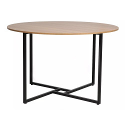 STÓŁ ALTO DĄB/CZARNY FI120