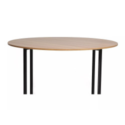 STÓŁ ALTO DĄB/CZARNY FI120