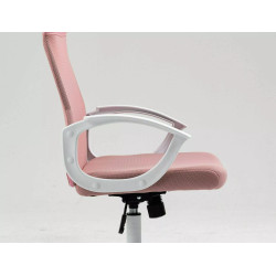 FOTEL OBROTOWY Q-026 RÓŻOWY