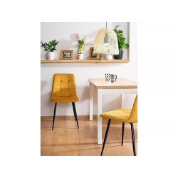 STÓŁ ADAM DĄB LANCELOT / BIAŁY MAT 100x60