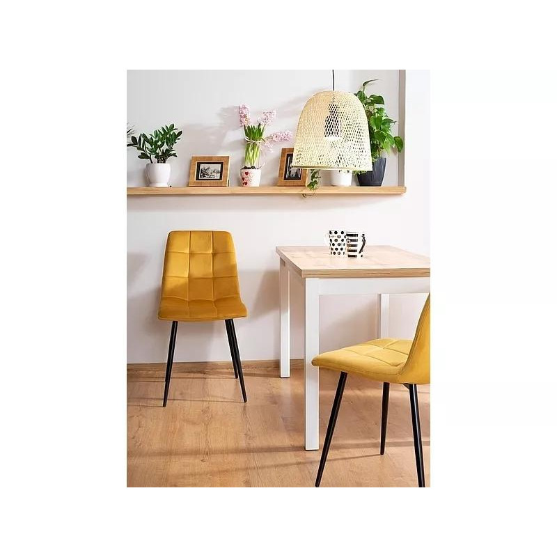 STÓŁ ADAM DĄB LANCELOT / BIAŁY MAT 100x60