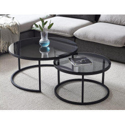 ŁAWA FERRANTE E SZARY TRANSP. FI80 FI60/ CZARNY MAT ZESTAW