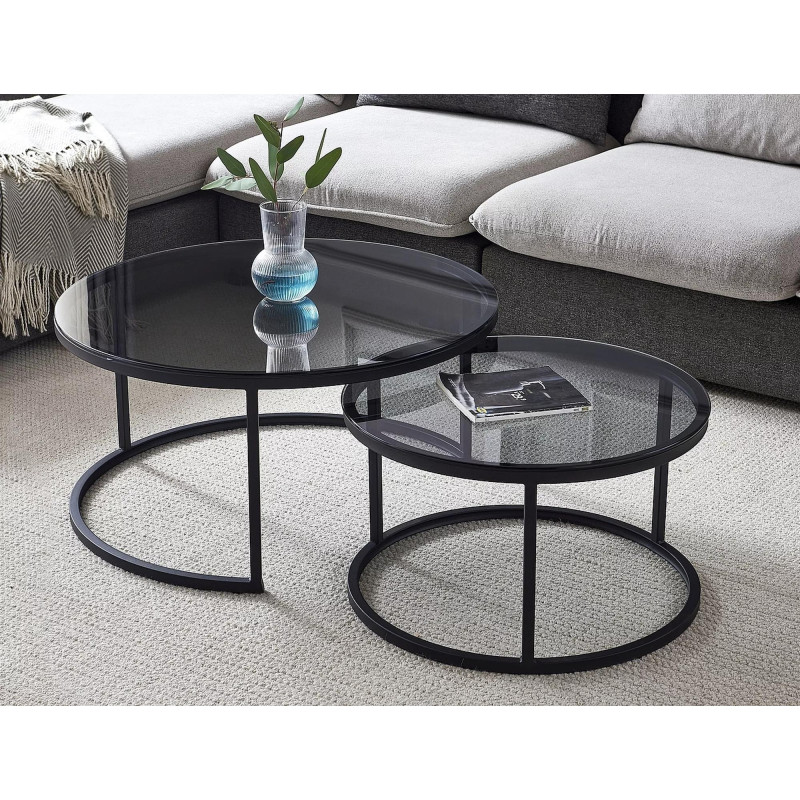 ŁAWA FERRANTE E SZARY TRANSP. FI80 FI60/ CZARNY MAT ZESTAW