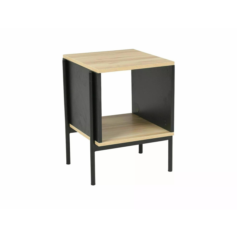 ŁAWA KARINA B DĄB/CZARNY MAT 40X40X51