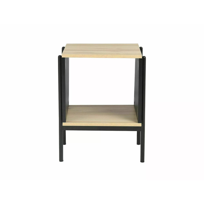 ŁAWA KARINA B DĄB/CZARNY MAT 40X40X51