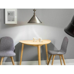 Półokrągły stół Karl dąb 90X80