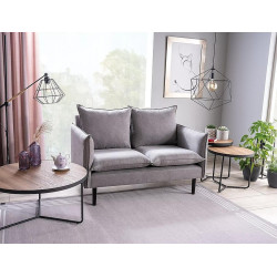 ŁAWA DEMETER II ORZECH / CZARNY (ZESTAW)