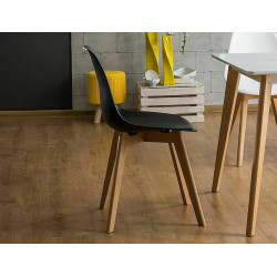 KRZESŁO MORIS BUK/CZARNY