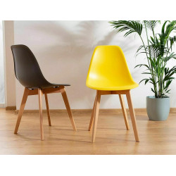 KRZESŁO MORIS BUK/CZARNY