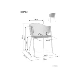 KRZESŁO BONO VELVET ZŁOTY STELAZ/BEŻ BLUVEL 28