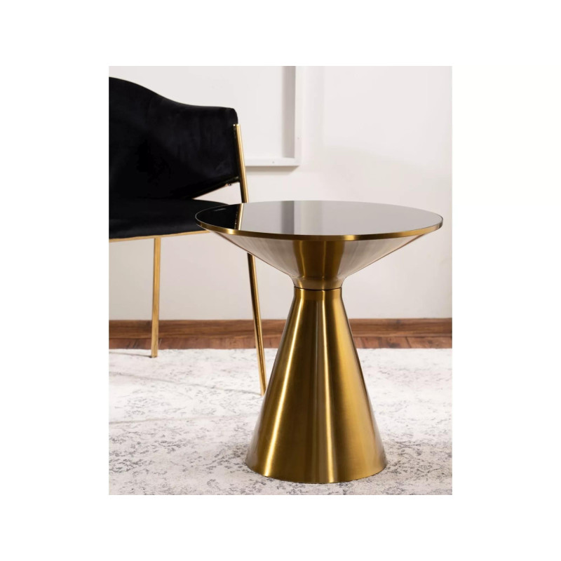 ŁAWA SETI CZARNY/ZŁOTY FI50X53