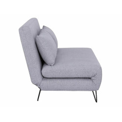 Sofa z funkcją spania Zenia szary/czarny Sofa z funkcją spania Zenia szary/czarny